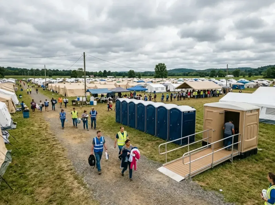 disaster-relief-camp-restrooms-010 — frequently asked questions, Dumpster & Portable Bathrooms Rental in Wyoming, PA